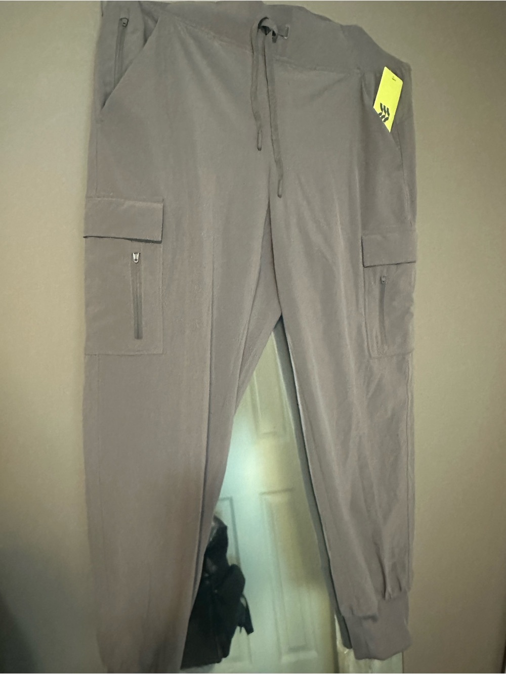 all in motion Women's Cargo Joggers - Taupe